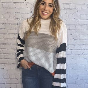 Stripe sweater
